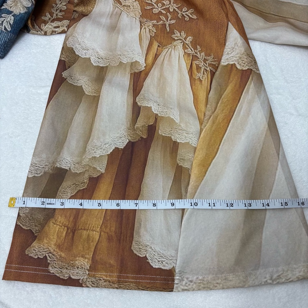 Floral Ombre Wide Leg Pants - Picture 9 of 11